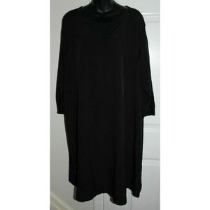 Styled Joe Zee Dress With Lace Sleeve Inserts 3x